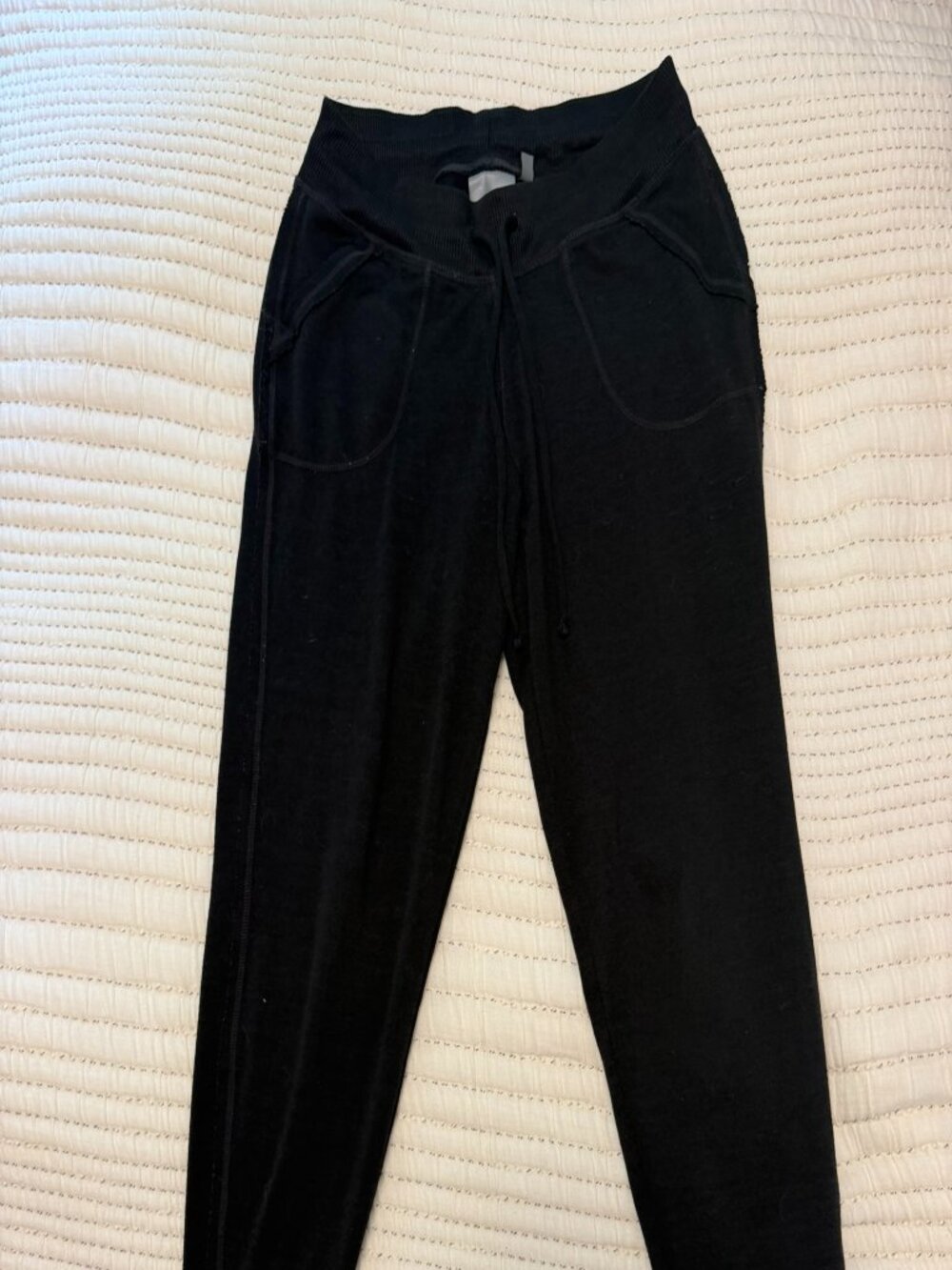 Athleta Black Knit Women's Joggers XS